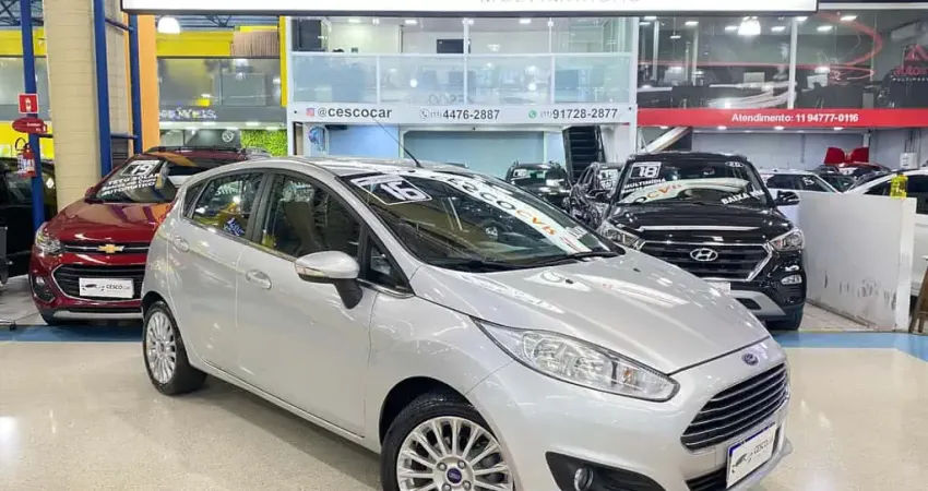 Ford Fiesta HA 1.6L TIAB - Prata - 2016/2016
