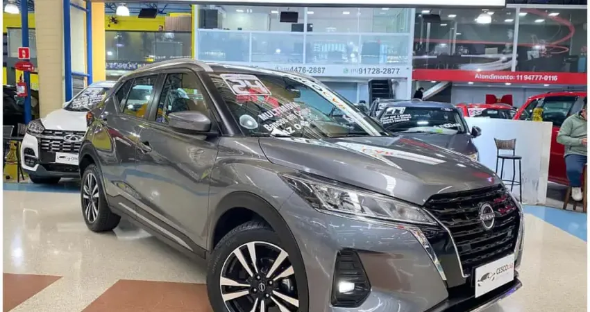Nissan Kicks ADVANCE CVT - Cinza - 2023/2024