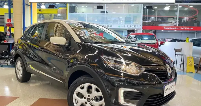 Renault Captur LIFE 16A - Preta - 2018/2019