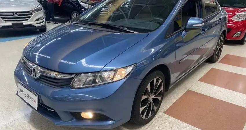 Honda Civic LXR 2.0 - Azul - 2014/2015