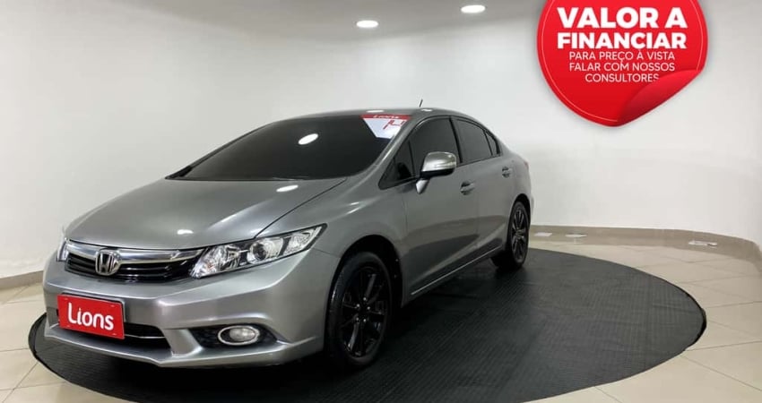 HONDA CIVIC 2.0 LXR SEDAN 16V 4P