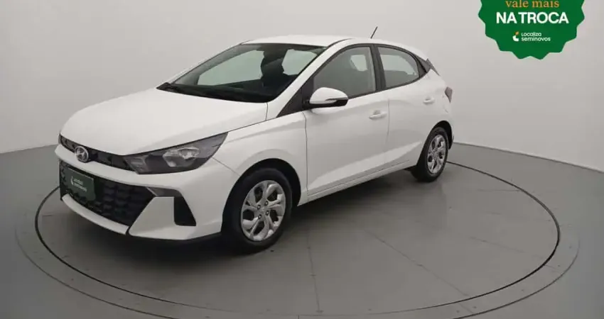 Hyundai Hb20 2025 1.0 12v flex comfort plus manual
