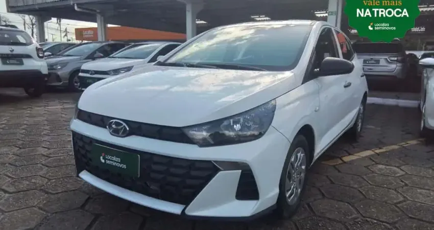 Hyundai Hb20 2024 1.0 12v flex sense manual