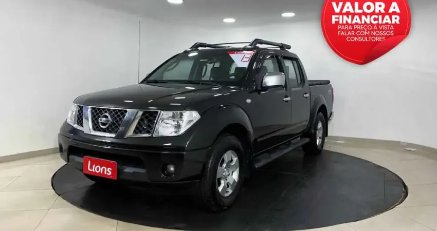 NISSAN FRONTIER 2.5 XE 4X4 CD TURBO ELETRONIC 4P