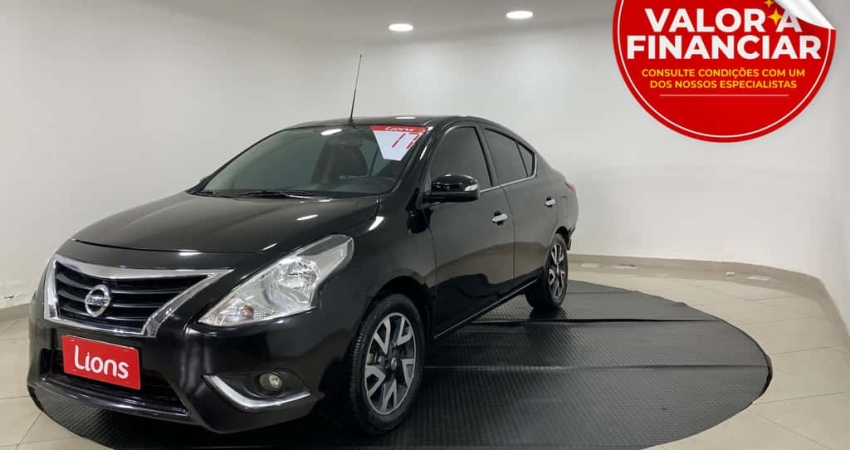 NISSAN VERSA 1.6 SV FLEXSTART 16V 4P