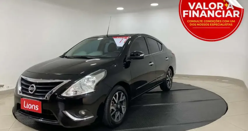 NISSAN VERSA 1.6 SV FLEXSTART 16V 4P