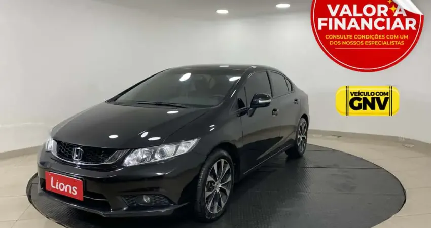 HONDA CIVIC 2.0 LXR SEDAN 16V 4P