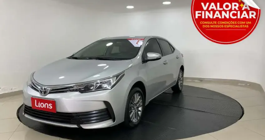 TOYOTA COROLLA 1.8 GLI 16V 4P