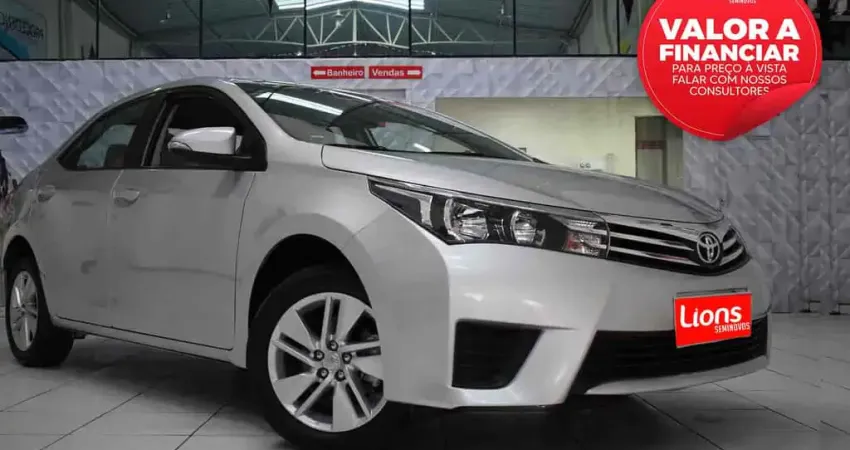 TOYOTA COROLLA 1.8 GLI 16V 4P