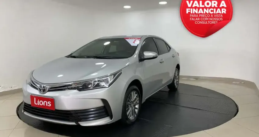 TOYOTA COROLLA 1.8 GLI 16V 4P