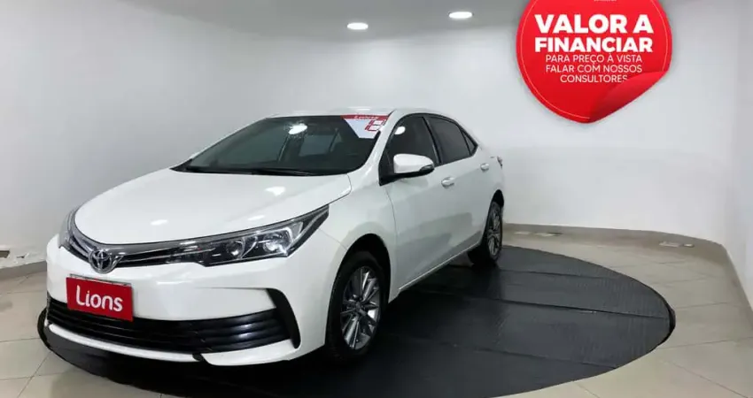 TOYOTA COROLLA 1.8 GLI 16V 4P