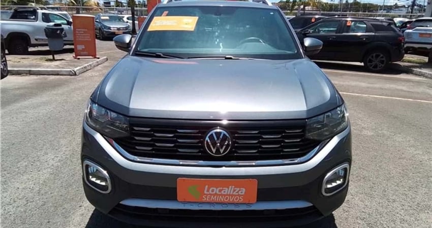 Volkswagen T-cross 2022 1.4 250 tsi total flex highline automático