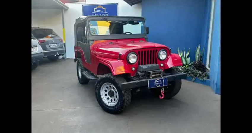 WILLYS JEEP 2.5 8V GASOLINA 2P MANUAL