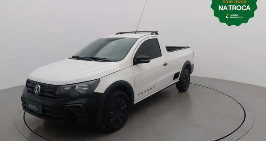 Volkswagen Saveiro 2025 1.6 msi robust cs 16v flex 2p manual