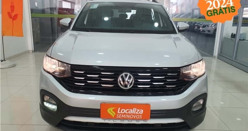 Volkswagen T-cross 2021 1.0 200 tsi total flex comfortline automático