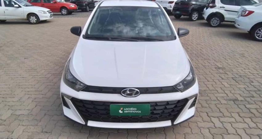 Hyundai Hb20 2023 1.0 12v flex sense manual