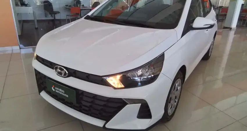 Hyundai Hb20 2024 1.0 12v flex comfort plus manual