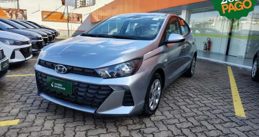 Hyundai Hb20 2025 1.0 12v flex sense plus manual