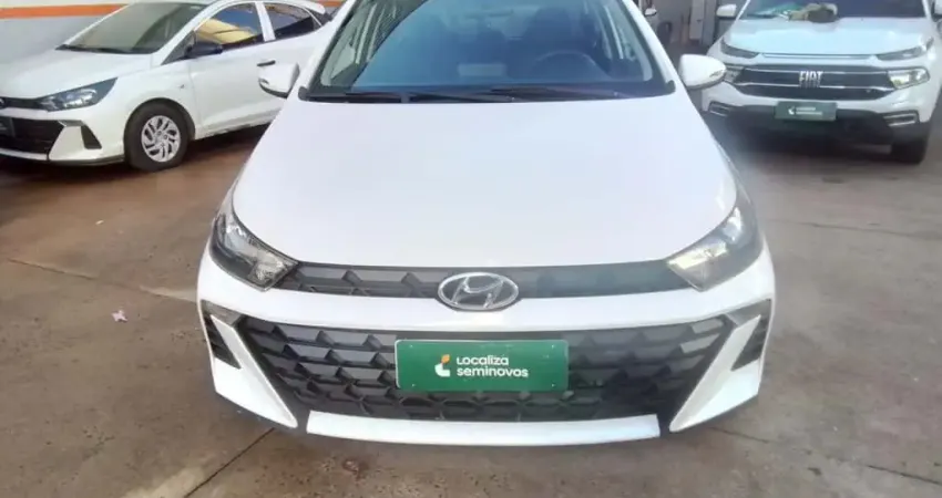 Hyundai Hb20 2025 1.0 12v flex comfort plus manual