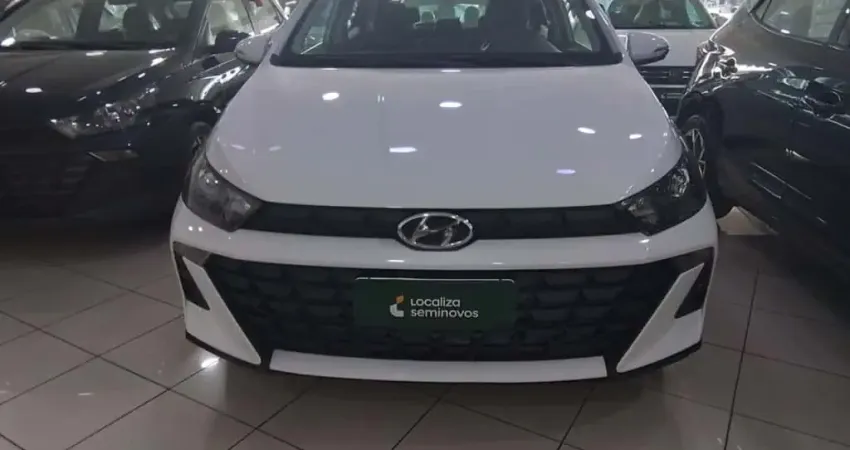 Hyundai Hb20 2024 1.0 12v flex comfort plus manual