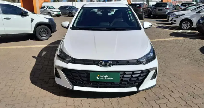 Hyundai Hb20 2025 1.0 12v flex comfort plus manual