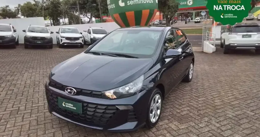 Hyundai Hb20 2024 1.0 12v flex comfort plus manual