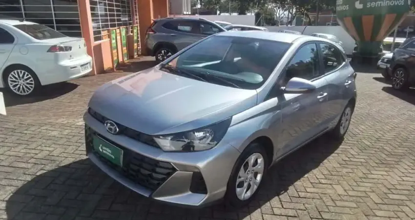 Hyundai Hb20 2025 1.0 12v flex comfort plus manual