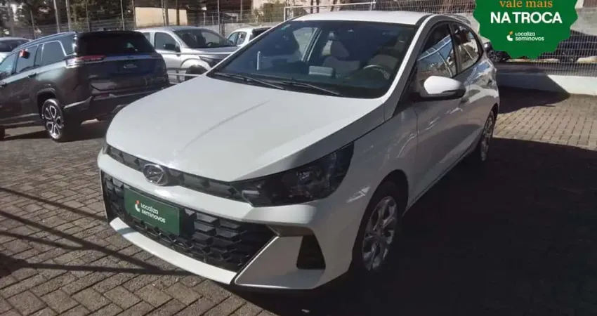 Hyundai Hb20 2025 1.0 12v flex comfort plus manual