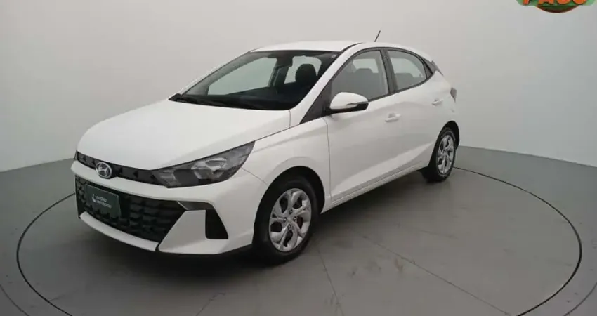 Hyundai Hb20 2025 1.0 12v flex comfort plus manual