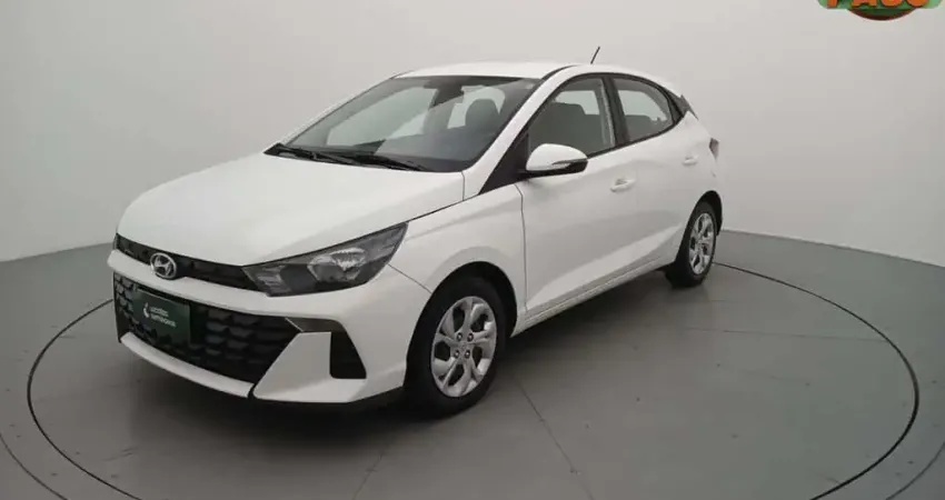 Hyundai Hb20 2025 1.0 12v flex comfort plus manual