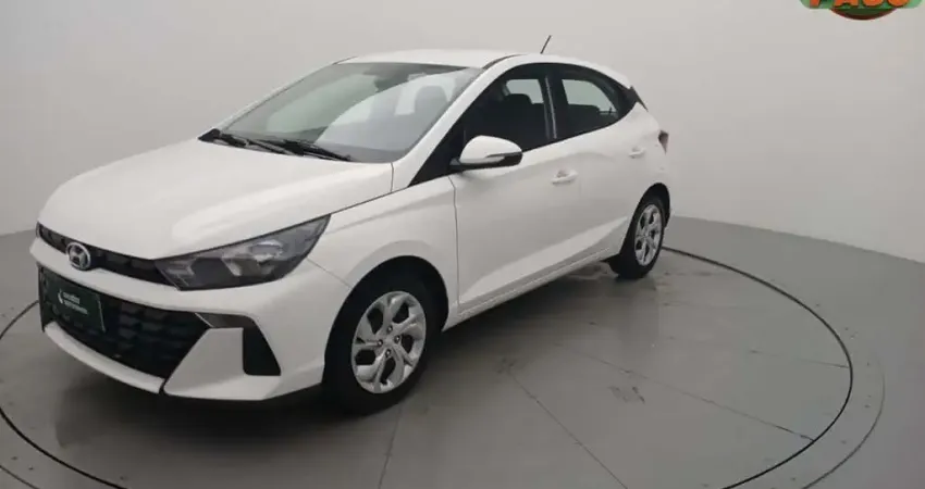 Hyundai Hb20 2025 1.0 12v flex comfort plus manual