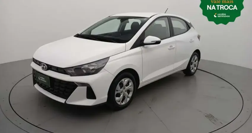 Hyundai Hb20 2025 1.0 12v flex comfort plus manual