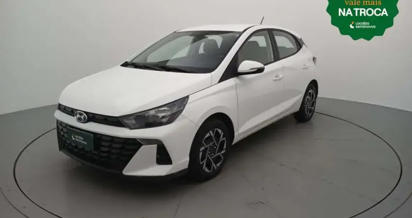 Hyundai Hb20 2025 1.0 12v flex comfort plus manual