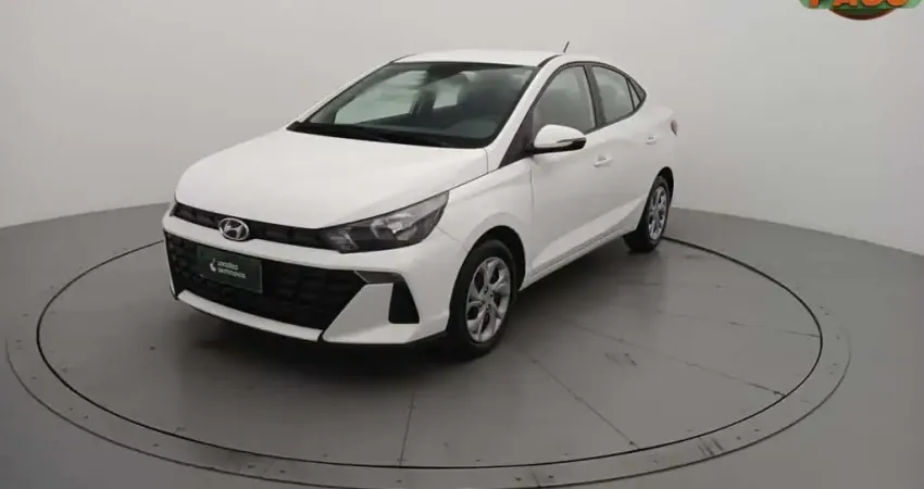 Hyundai Hb20s 2025 1.0 12v flex comfort plus manual