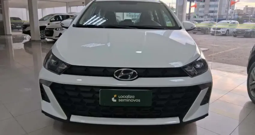 Hyundai Hb20 2025 1.0 12v flex comfort plus manual