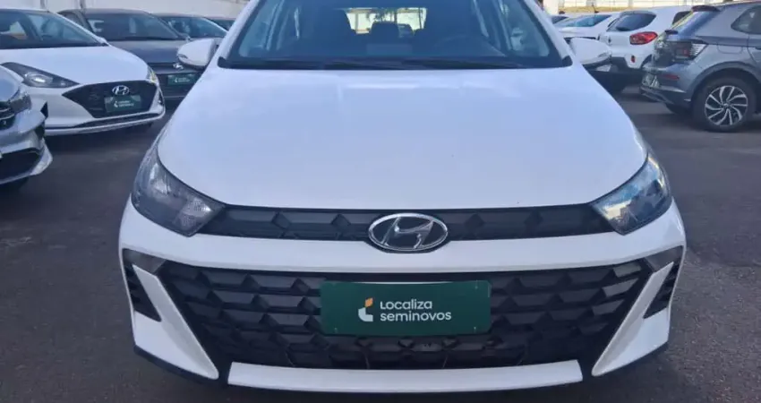 Hyundai Hb20 2025 1.0 12v flex comfort plus manual