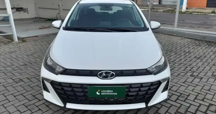 Hyundai Hb20 2025 1.0 12v flex comfort plus manual