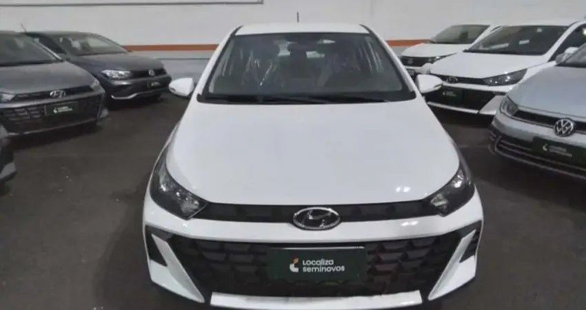 Hyundai Hb20 2025 1.0 12v flex comfort plus manual