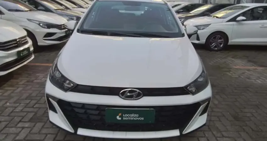 Hyundai Hb20 2025 1.0 12v flex comfort plus manual
