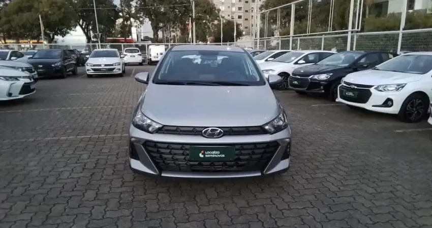 Hyundai Hb20 2025 1.0 12v flex comfort plus manual