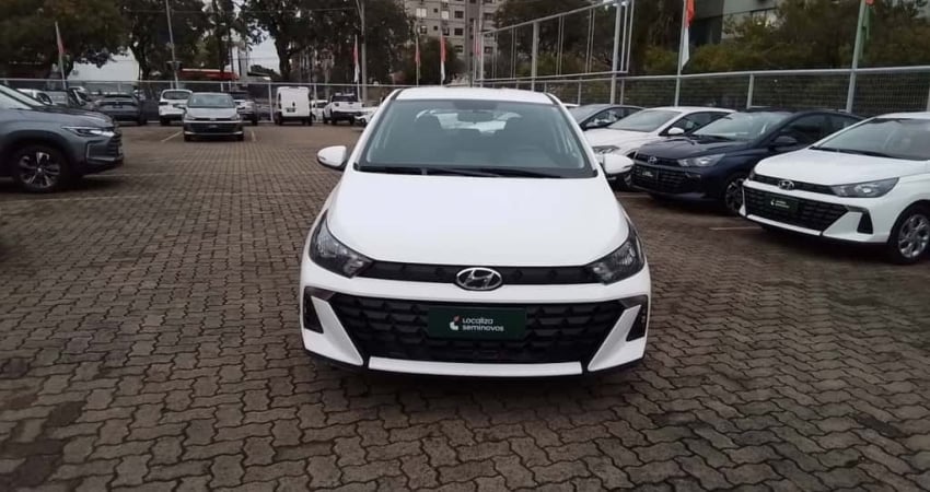 Hyundai Hb20 2025 1.0 12v flex comfort plus manual