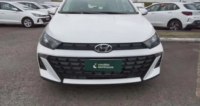 Hyundai Hb20 2025 1.0 12v flex comfort plus manual