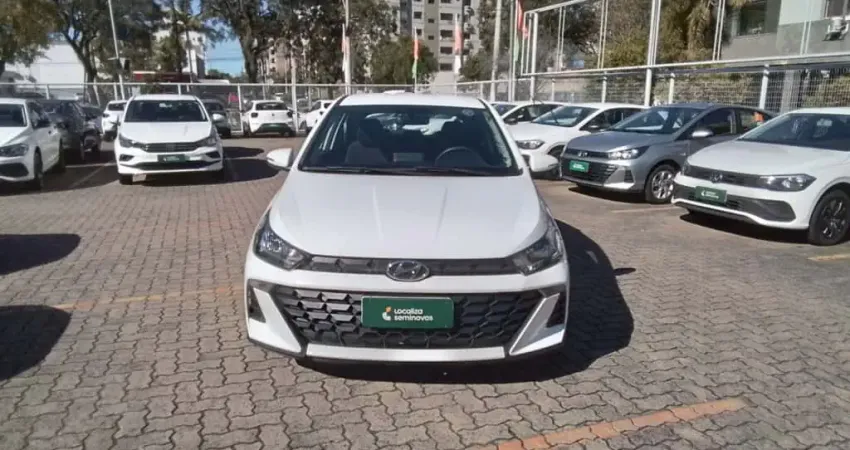 Hyundai Hb20 2025 1.0 12v flex comfort plus manual