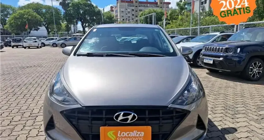 Hyundai Hb20 2022 1.0 12v flex evolution manual