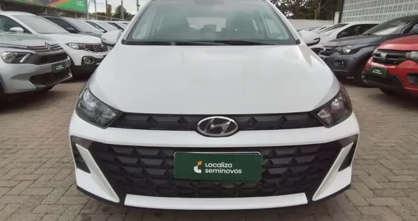 Hyundai Hb20 2025 1.0 12v flex comfort plus manual