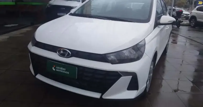 Hyundai Hb20 2025 1.0 12v flex comfort plus manual