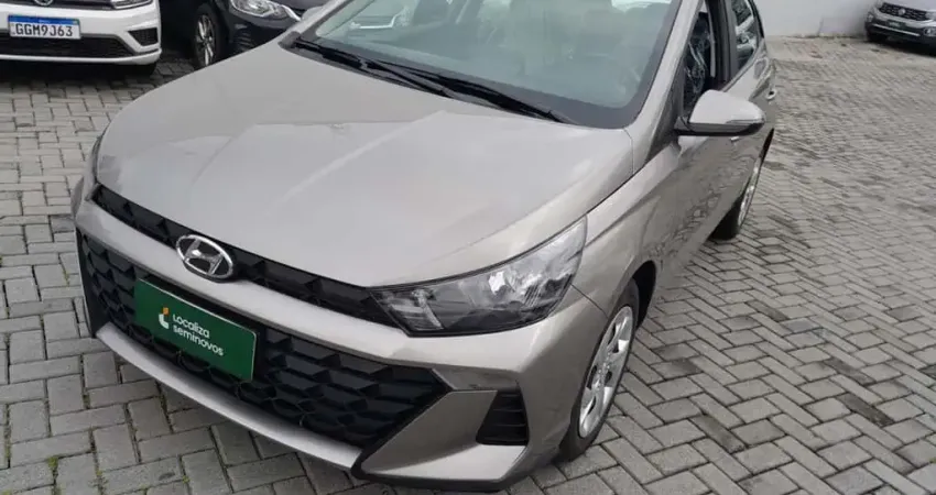 Hyundai Hb20 2025 1.0 12v flex comfort plus manual