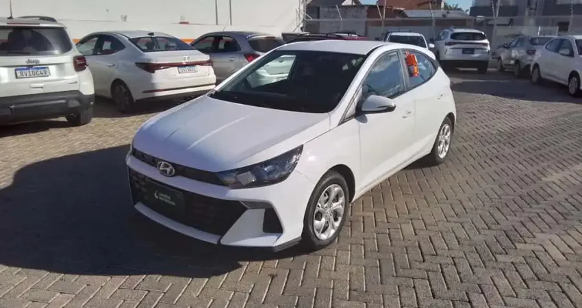 Hyundai Hb20 2025 1.0 12v flex comfort plus manual