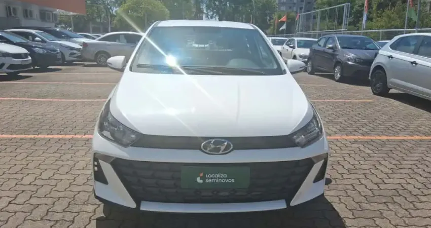 Hyundai Hb20 2025 1.0 12v flex comfort plus manual