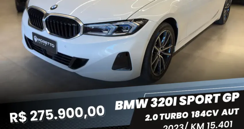 BMW 320i Sport GP 2023 (Pericia Premium/ Único Dono)